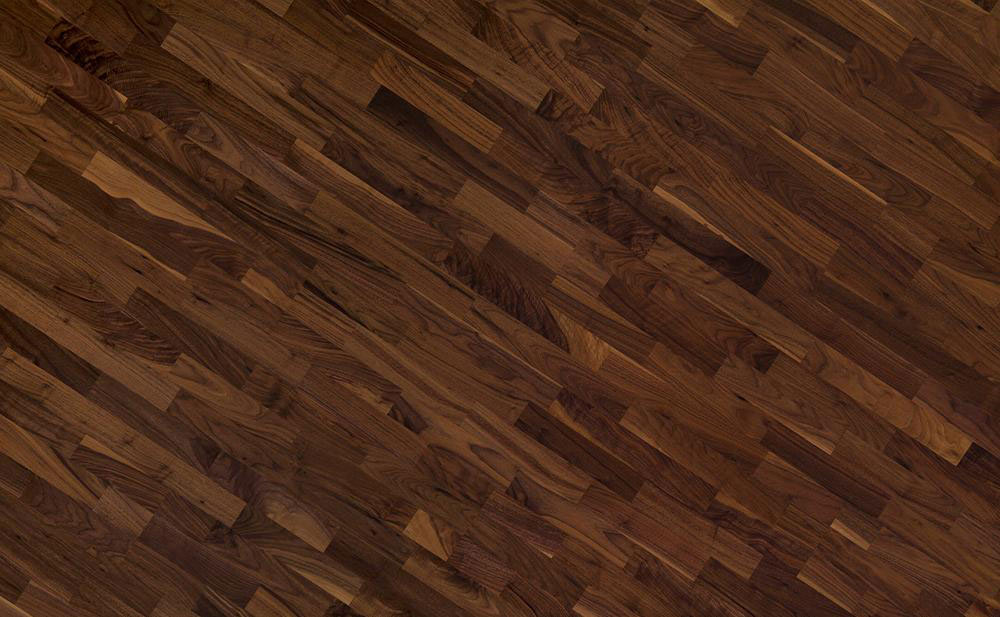 BEFAG Moment Amerikai dió Rustic 3 osztásos, matt lakkozott szalagparketta