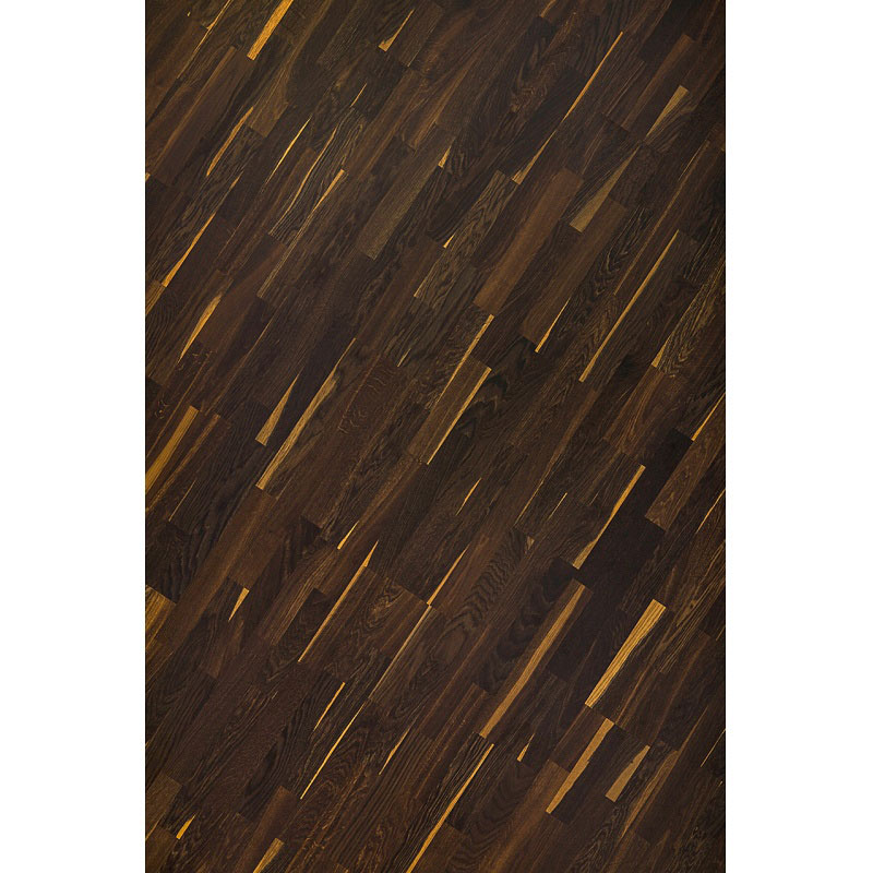 BEFAG Moment Füstölt tölgy Rustic 3 osztásos, lakkozatlan szalagparketta