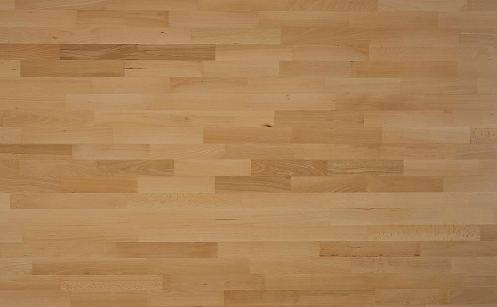 BEFAG Moment Gőzölt bükk Standard 3 osztásos, selyemfényű lakkozott szalagparketta