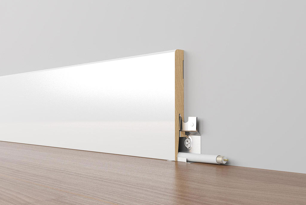 DIAMOND magasfényű fehér szegőléc GP1001