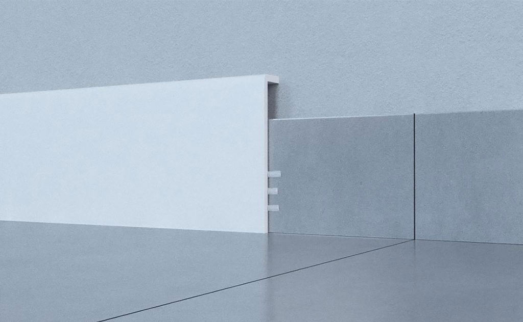 ARBITON STIQ+ fehér, vízálló szegőléc STP950