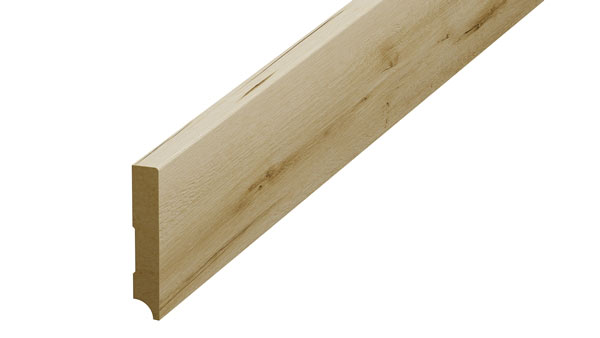 Arteo HDF 80mm WR szegőléc-ArteoPrestige 57531 2,4m - Atakama-Denali- Dakar  tölgy LP80-57531WR