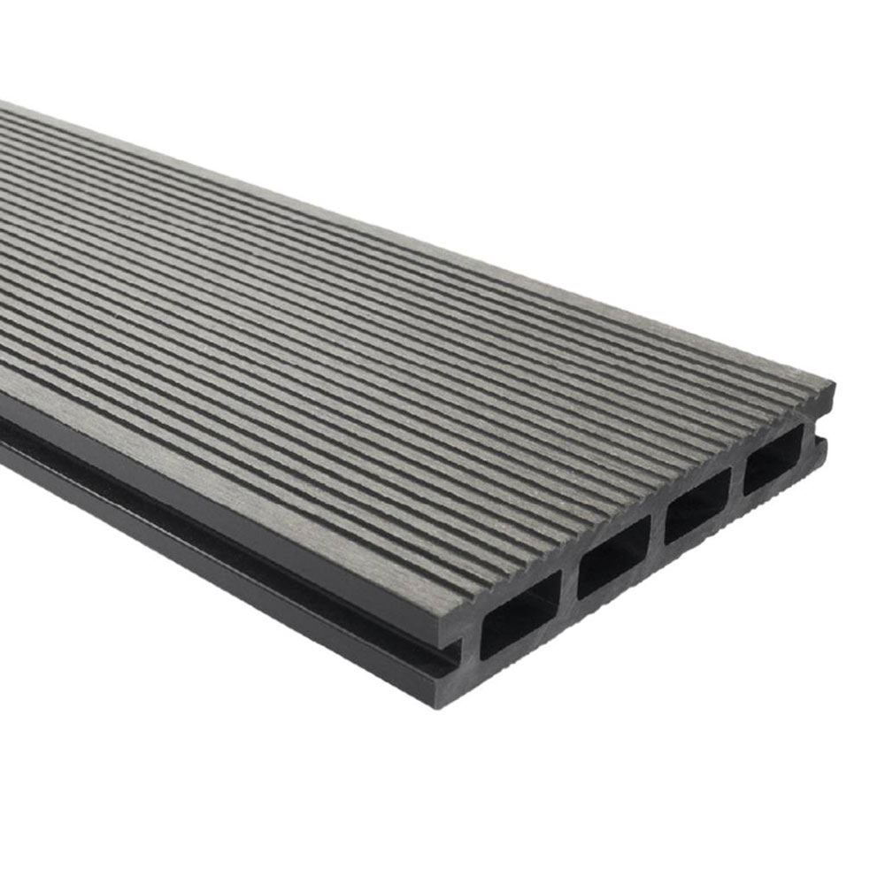 Bergdeck S140 WPC teraszpadló 2,5x14x220 cm - 0,30 m2 Szürke BB1103