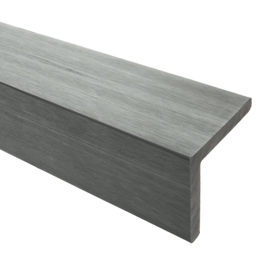 Bergdeck WPC BERGDECK W138 saroktakaró L profil 50 x 50 mm x 2,40 m Szürke BBKW07