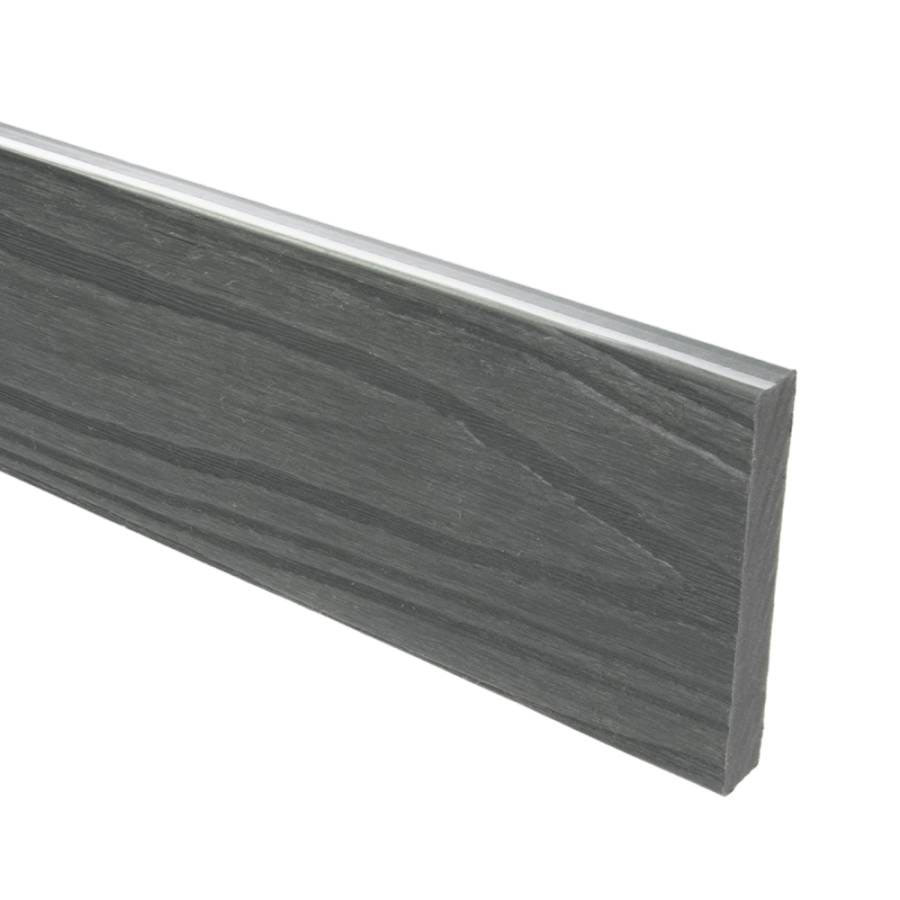 Bergdeck WPC BERGDECK W138 takaró deszka 71 x 12 mm x 2,40 m Szürke BBMW07