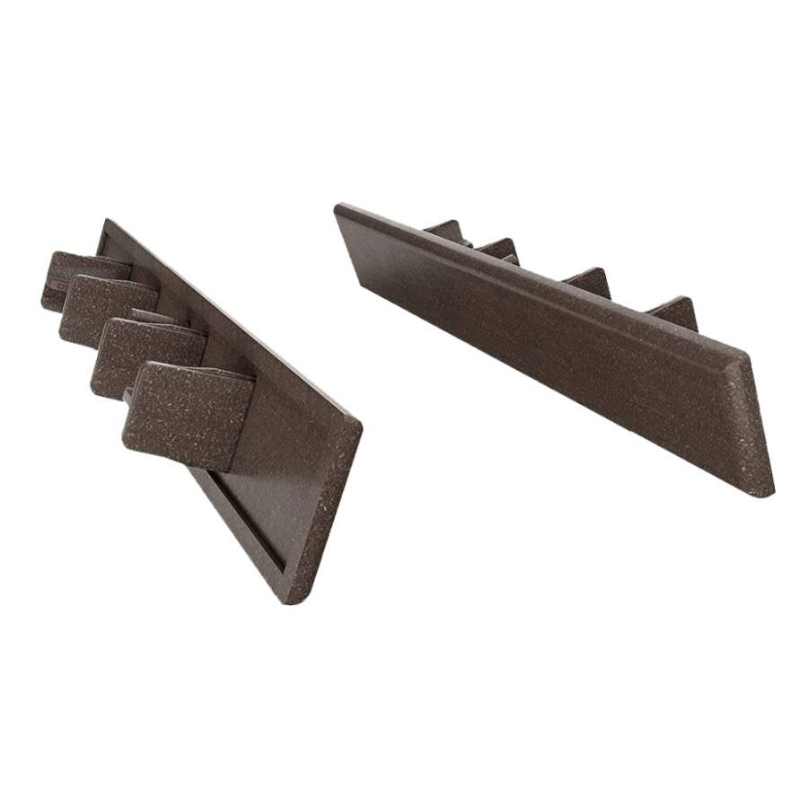 Bergdeck WPC Végzáró 150 mm x 25 mm Dió BDZD03