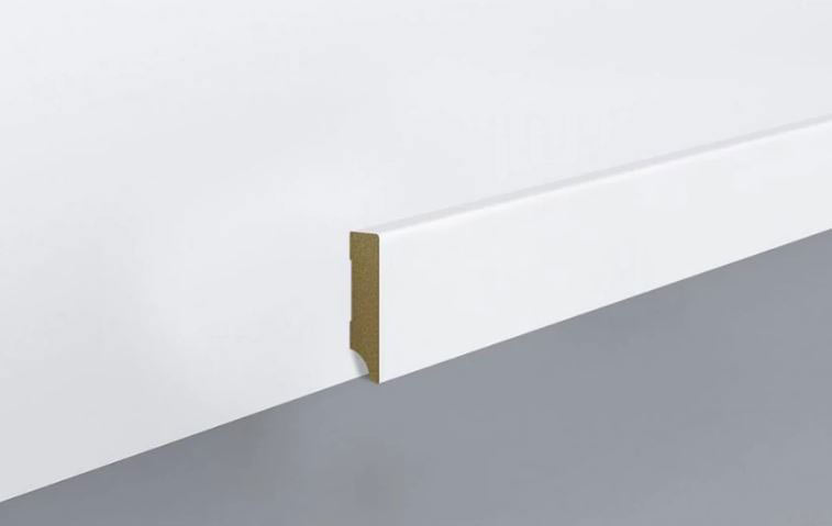 EGGER Skirtings 5,8 cm - white 
