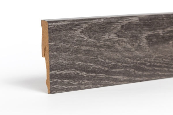 Classen MDF 58mm szegőléc - 2,4m Fekete tajga tölgy CC12-58