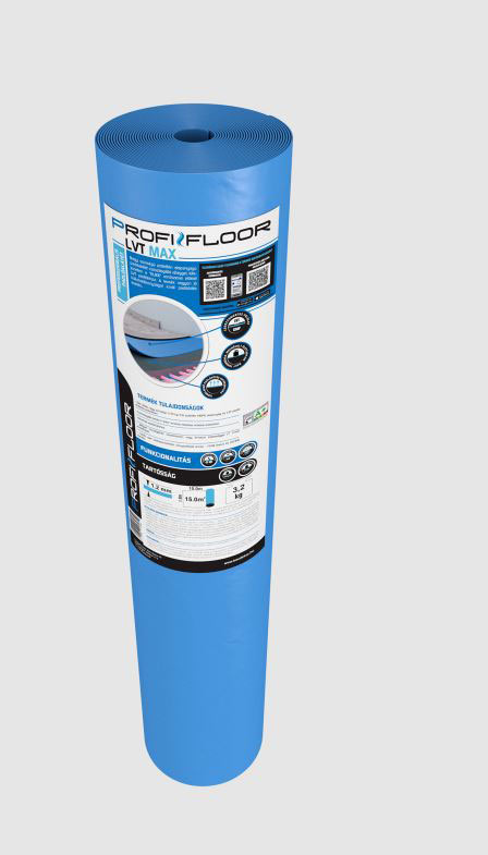 ProfiFloor Vinyl Protect+ padlóalátét , 1,5mm, 1m x 10m - 10m2-tekercs CE-LVT