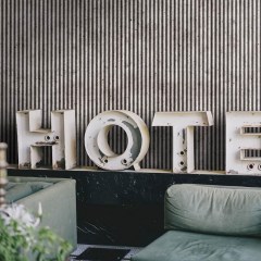 HDM SPC/vinyl vízálló fali panel, Wavy Concrete