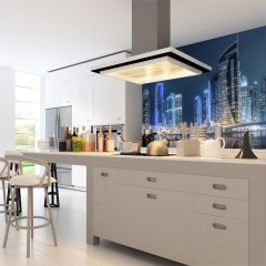 HDM SPC/vinyl vízálló fali panel, Dubai Marina by Night (2605 x 964 mm)