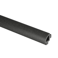 Bergdeck WPC Íves negyedprofil 32 mm x 32 mm x 2,40 m Fekete BDC102