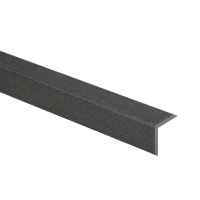 Bergdeck WPC Saroktakaró L profil 30 x 34 mm x 2,40 m Fekete BDK102