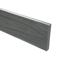 Bergdeck WPC BERGDECK W138 takaró deszka 71 x 12 mm x 2,40 m Szürke BBMW07