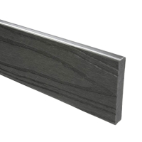 Bergdeck WPC BERGDECK W138 takaró deszka 71 x 12 mm x 2,40 m Fekete BBMW08