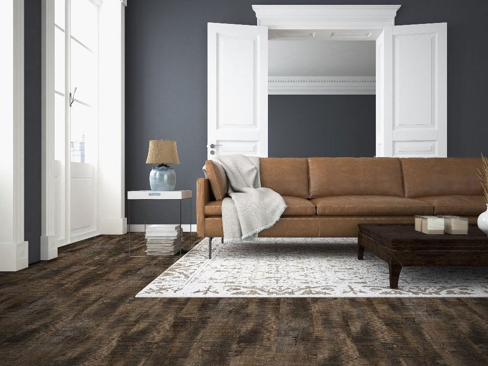 SPC 4,5mm 4006 Antik tölgy laminált padlólap 22,8x122 cm SPC-4006-4,5